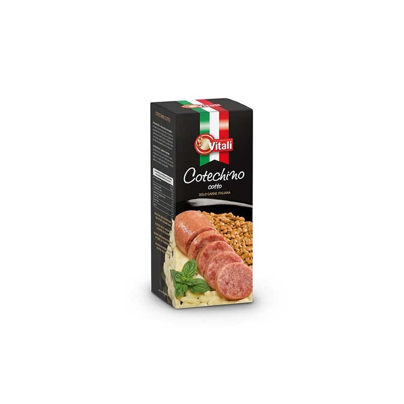 Cotechino precotto 500 gr - Vitali