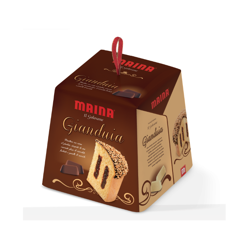 Panettone il golosone "gianduia" 750 gr - Maina