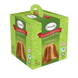 Pandoro senza glutine e lattosio 400 gr - Giampaoli