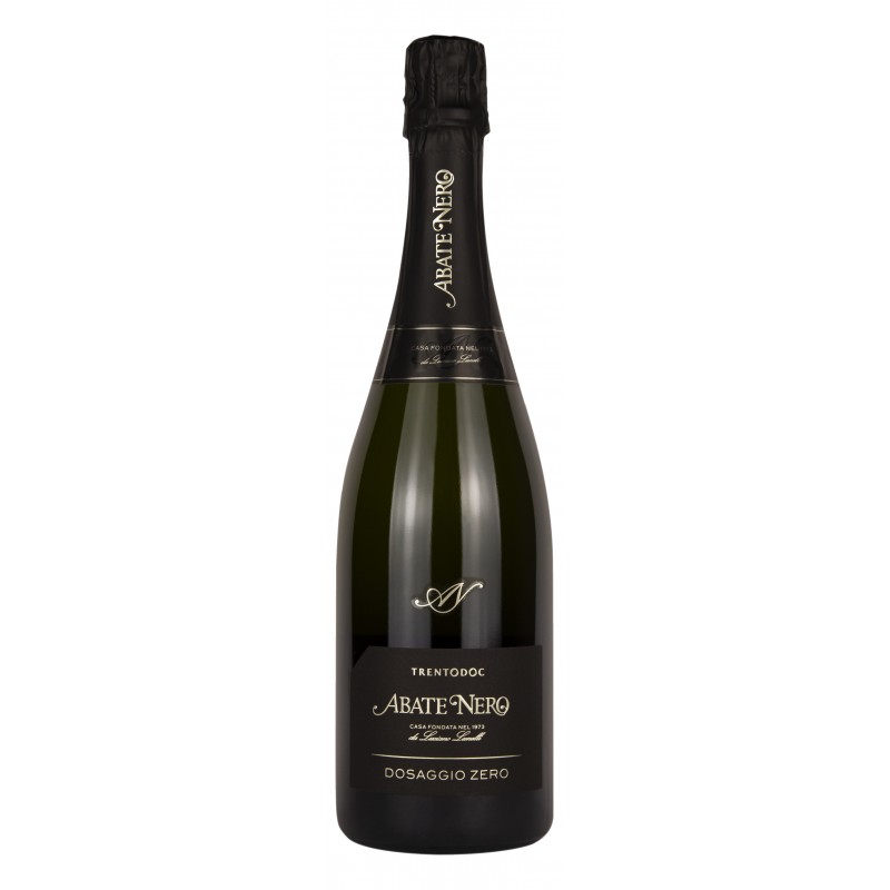 Spumante Trento d.o.c. Dosaggio zero 75 cl - Abate Nero