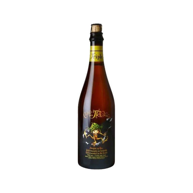 Birra bionda Cuvée Des Trolls Triple 75cl - Dubuisson