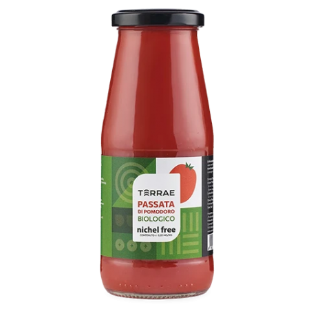 Passata di pomodoro Bio Senza Nichel 420 gr - Terrae frontale