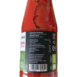 Passata di pomodoro Bio Senza Nichel 420 gr - Terrae valori nutrizionali